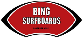 BING SURFBOARDS NOSERIDER MODEL