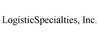 LOGISTICSPECIALTIES, INC.