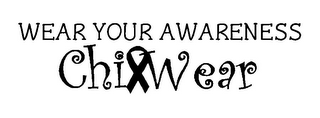 WEAR YOUR AWARENESS CHIXWEAR