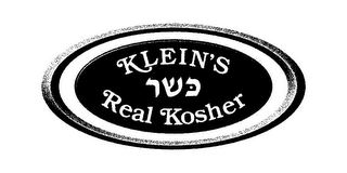 KLEIN'S REAL KOSHER