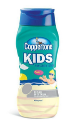 COPPERTONE KIDS SUNSCREEN LOTION BROAD SPECTRUM UVA/UVB PROTECTION WATERPROOF