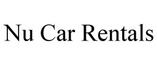 NU CAR RENTALS