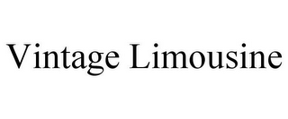 VINTAGE LIMOUSINE