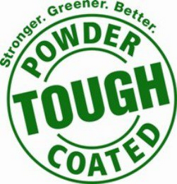 POWDER COATED TOUGH. STRONGER. GREENER. BETTER.