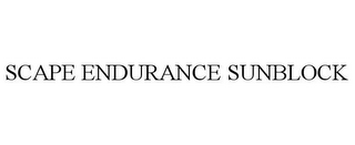 SCAPE ENDURANCE SUNBLOCK