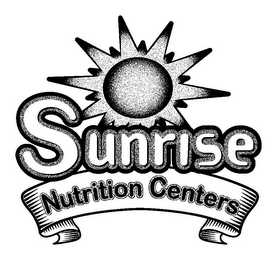 SUNRISE NUTRITION CENTERS