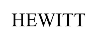 HEWITT