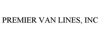 PREMIER VAN LINES, INC