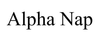 ALPHA NAP
