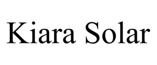 KIARA SOLAR