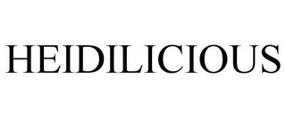 HEIDILICIOUS
