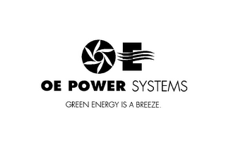 OE POWER SYSTEMS GREEN ENERGY IS A BREEZE.