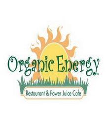 ORGANIC ENERGY RESTAURANT & POWER JUICE CAFE