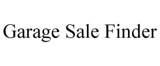 GARAGE SALE FINDER