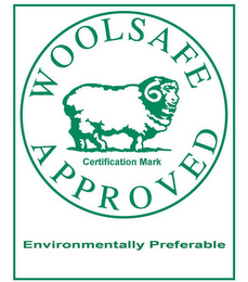 WOOLSAFE APPROVED CERTIFICATION MARK ENVIRONMENTALLY PREFERABLE