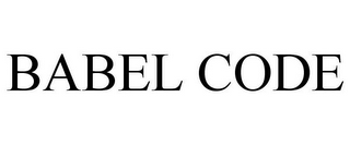 BABEL CODE