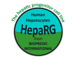 THE HEPATIC PROGENITOR CELL LINE HUMAN HEPATOCYTES HEPARG FROM BIOPREDIC INTERNATIONAL