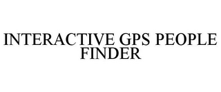 INTERACTIVE GPS PEOPLE FINDER