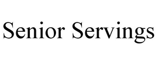 SENIOR SERVINGS