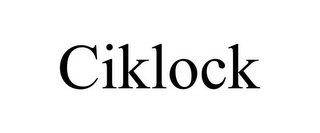 CIKLOCK
