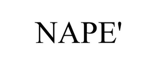 NAPE'