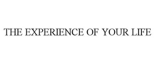 THE EXPERIENCE OF YOUR LIFE