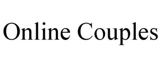 ONLINE COUPLES