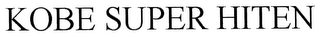 KOBE SUPER HITEN