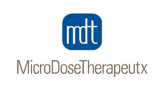 MICRODOSE THERAPEUTX MDT