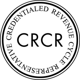 CRCR CREDENTIALED REVENUE CYCLE REPRESENTATIVE