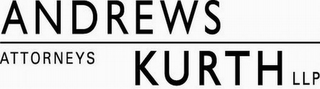 ANDREWS KURTH LLP ATTORNEYS