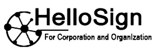 HELLOSIGN FOR CORPORATION AND ORGANIZATION