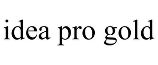 IDEA PRO GOLD