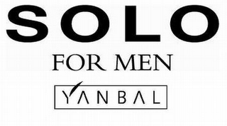 SOLO FOR MEN YANBAL