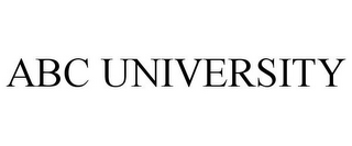 ABC UNIVERSITY