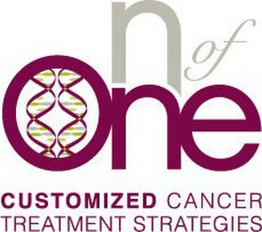 N OF ONE CUSTOMIZED CANCER TREATMENT STRATEGIES