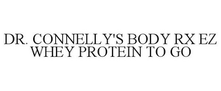 DR. CONNELLY'S BODY RX EZ WHEY PROTEIN TO GO