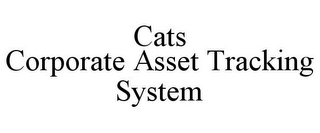 CATS CORPORATE ASSET TRACKING SYSTEM