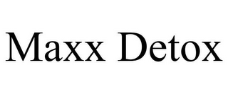 MAXX DETOX