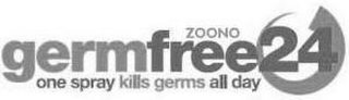 ZOONO GERMFREE 24 ONE SPRAY KILLS GERMS ALL DAY