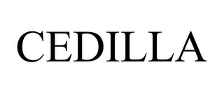 CEDILLA