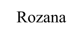 ROZANA