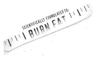 SCIENTIFICALLY FORMULATED TO: BURN FAT