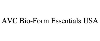 AVC BIO-FORM ESSENTIALS USA