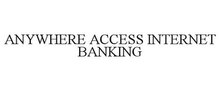 ANYWHERE ACCESS INTERNET BANKING