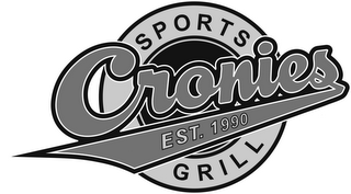 CRONIES SPORTS GRILL