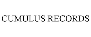 CUMULUS RECORDS