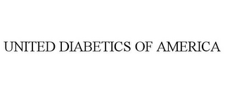 UNITED DIABETICS OF AMERICA