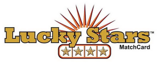 LUCKY STARS MATCHCARD