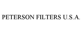 PETERSON FILTERS U.S.A.